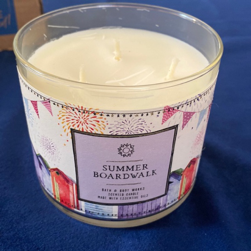 bath-amp-body-works-summer-boardwalk-scented-candle-411g-ของแท้