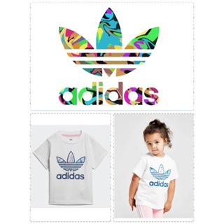 🔥🔥New Arrival🔥🔥 Adidas  เสื้อยืดคอกลมเด็กเล็ก  2-4 ขวบ