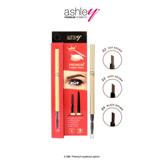 ดินสอเขียนคิ้ว A-388 Ashley Premium Eyebrow Pencill ดินสอเขียนคิ้ว