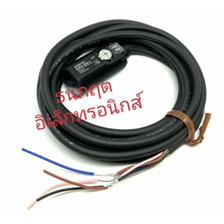 ￼PHOTO SENSOR  E3FA-DN11 ระยะจับ 100mm  NPN 10-30VDC ทรงกระบอก M18 สายยาว 2m โฟโตอิเล็กทริคเซนเซอร์