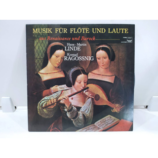 1LP Vinyl Records แผ่นเสียงไวนิล MUSIK FÜR FLÖTE UND LAUTE  (E8F40)