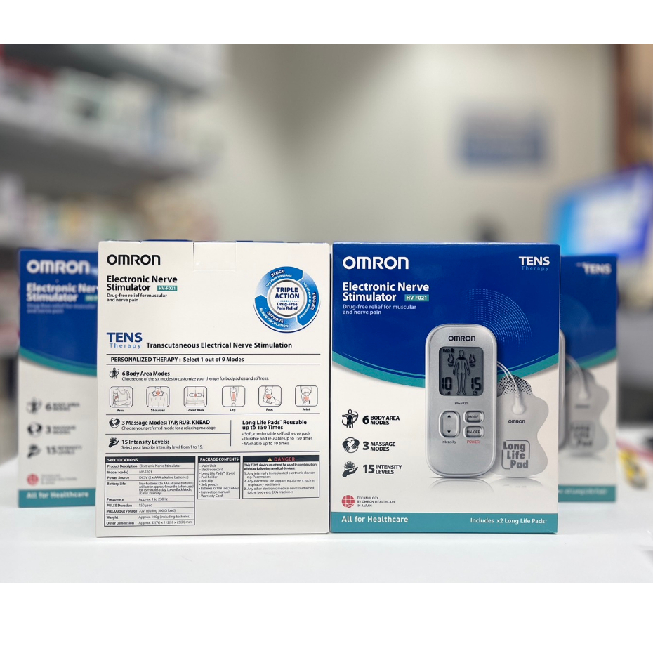 เครื่องนวดไฟฟ้า-omron-รุ่น-hv-f021-กระตุ้นกล้ามเนื้อเพื่อผ่อนคลายกล้ามเนื้อ-เพิ่มการกระตุ้นการไหลเวียนของโลหิต