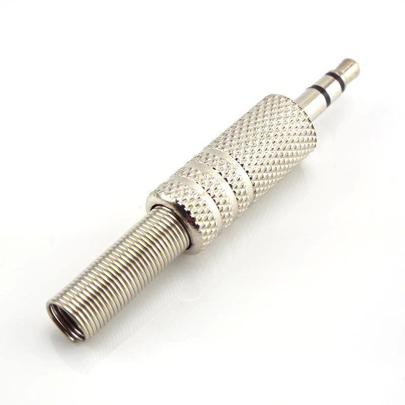 Jack 3.5mm Male Audio Stereo Aux Connector Plug Cable Straight