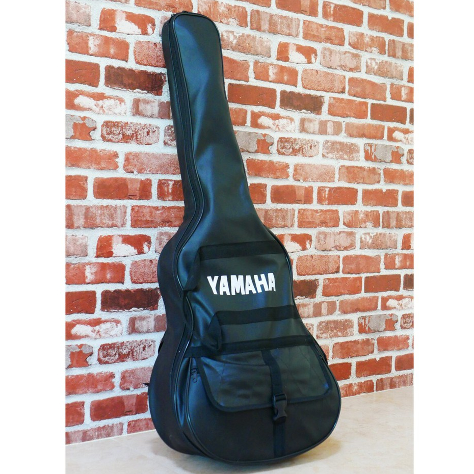 yamaha-กระเป๋ากีต้าร์โปร่ง-แบบหนัง-บุฟองน้ำ-ขนาด-41-นิ้ว-สีดำ-กระเป๋ากีต้าร์ยามาฮ่า-กระเป๋ากีต้าร์-ส่งด่วน