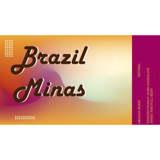 เมล็ดกาแฟคั่วกลาง Brazil Minas