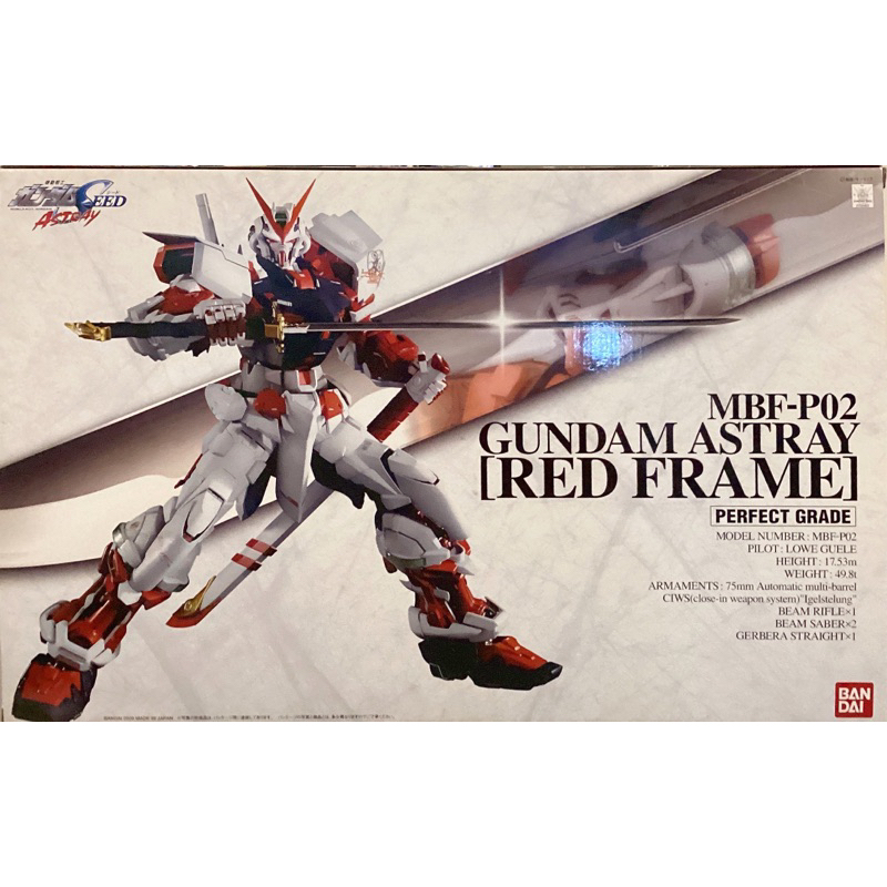 Bandai Gundam Astray Red Frame PG 1/60 Model Kit – A-Z Toy Hobby