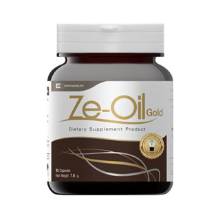 (ใช้แจกฟรี)Ze-Oil Gold  /  ซีออยล์   ของแท้ส่งฟรี  e-Oil  ผลิตภัณฑ์เสริมอาหาร ( Ze-Oil Gold 10 เม็ด )