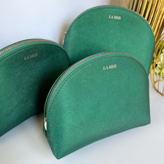 La Mer Pouch Cosmetic Travel Bag ( ทรงโค้ง )