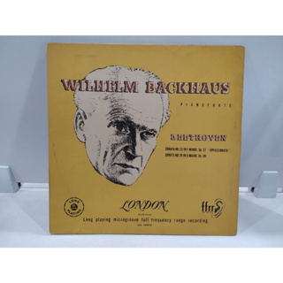 1LP Vinyl Records แผ่นเสียงไวนิล  WILHELM BACKHAUS   (E12A58)