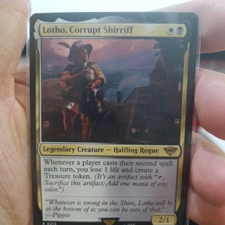 Lotho, Corrupt Shiriff MTG Single Card