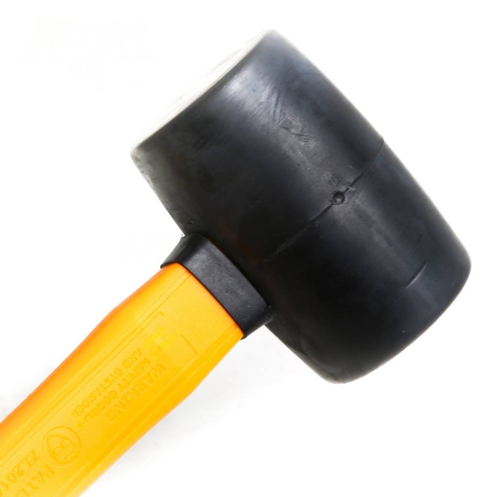 ค้อนยาง-rubber-hammer-ด้ามไฟเบอร์-รุ่น-hruh8208-hruh8216-ยี่ห้อ-ingco-อิงโก้-ขนาด-8-oz-และ-16-oz