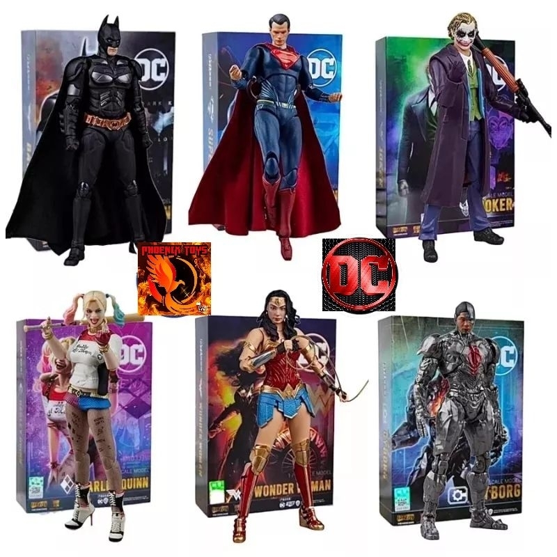 โมเดล Super Hero DC งานลิขสิทธิ์แท้ จากค่าย Fondjoy Scail 1:9 สูงประมาณ ...