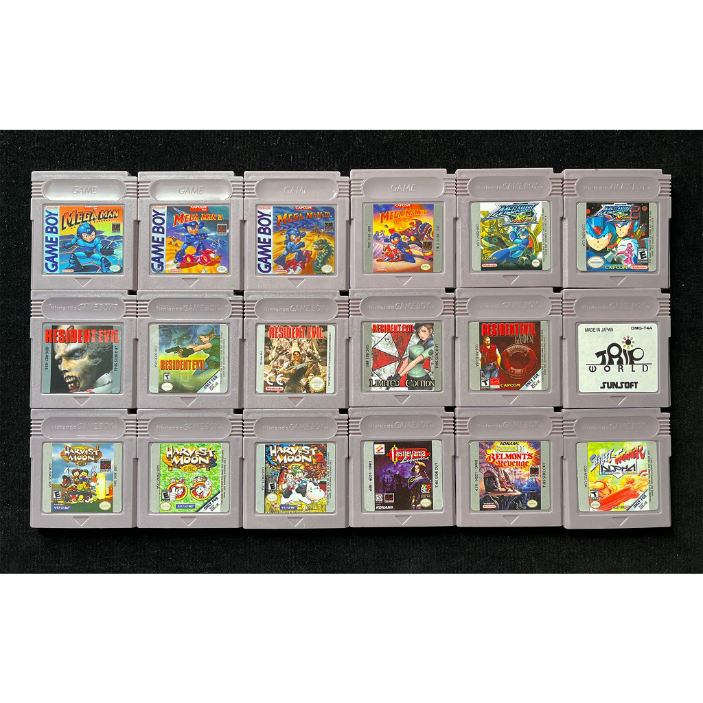 ตลับเกมส์บอย-gb-gameboy-color-ตลับทำใหม่-ของใหม่-ชุด1