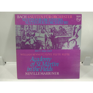 2LP Vinyl Records แผ่นเสียงไวนิล  BACH 4 SUITEN FÜR ORCHESTER   (E12C93)