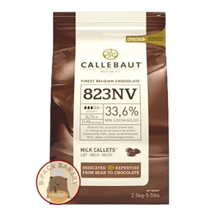 (CLB Milk 33.6% 2.5Kg) แคลเลอร์บาว ช็อคโกแลต กูแวร์ตูร์ CALLEBAUT Milk Chocolate Couverture 33.6%