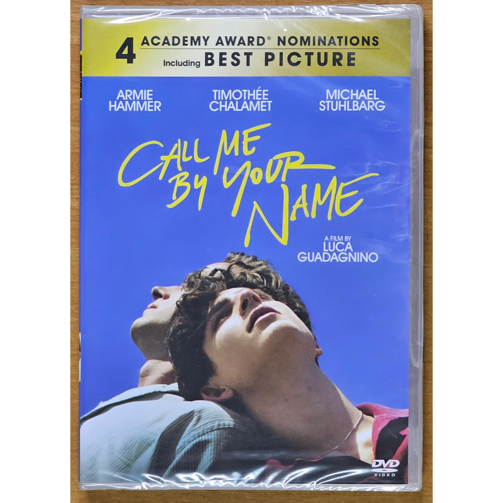 [DVD แผ่นแท้] Call Me By Your Name / เอ่ยชื่อคือคำรัก (มือหนึ่ง ...