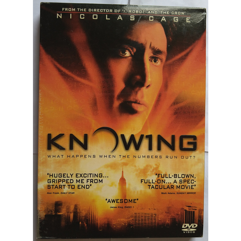 Knowing รหัสวินาศโลก DVD | Shopee Thailand