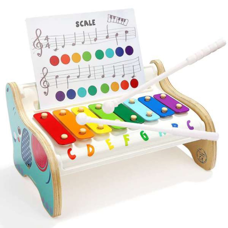 top-bright-wooden-xylophone-for-kids-พร้อมส่ง