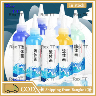 Rex TT Set of 11 bottles Fluid painting acrylic paint violent bear DIY creative graffiti art  paint 100ml fluid paint