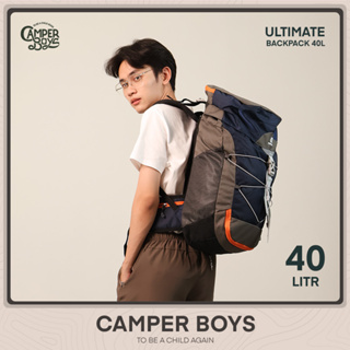(รับประกัน 2 ปี) Ultimate Backpack 40L กระเป๋าแบ็คแพ็ค เป้เดินป่า ที่คุ้มที่สุด ฟังก์ชั่นครบ ช่องเก็บของเยอะ วัสดุทนทาน