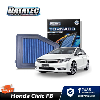 แท้100% กรองอากาศ DATATEC TORNADO HONDA CIVIC FB 1.8/2.0 ปี 2012-2014