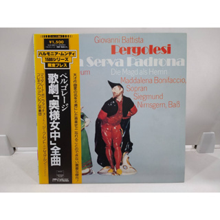 1LP Vinyl Records แผ่นเสียงไวนิล 歌劇「奥様女中」全曲  (E14C100)