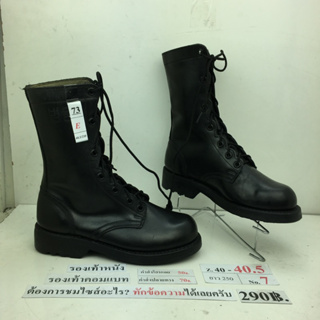 กรุณาทักหาผู้ขายเพื่อเลือกสินค้าก่อนสั่งซื้อ ‼️ รองเท้าคอมแบท รองเท้าทหาร สภาพดี ทรงสวยมือสองของนอกคัดเกรดนำเข้า