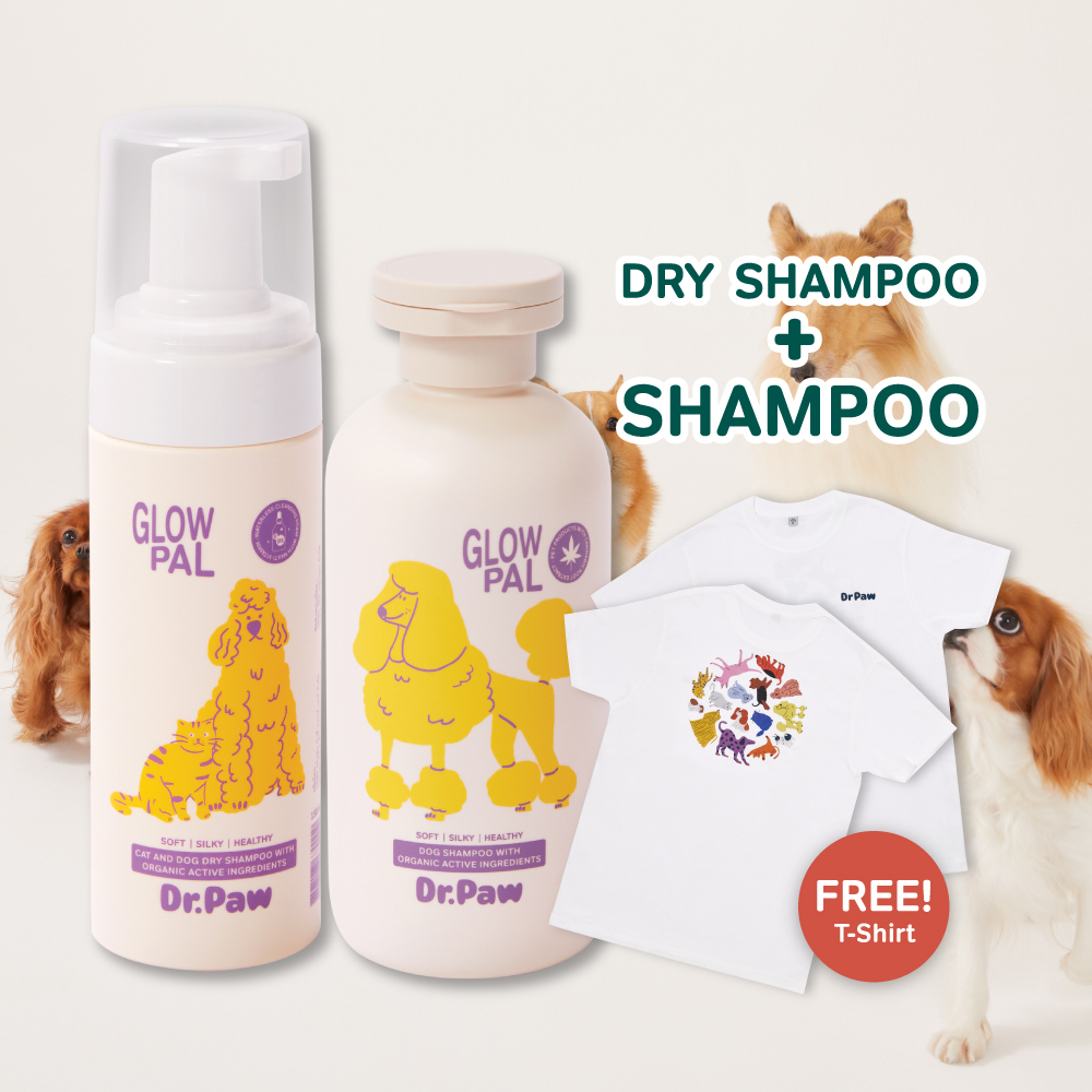 dr-paw-combo-set-แชมพูอาบน้ำ-สเปรย์อาบน้ำ-organic-ออร์แกนิค-ส่งฟรี