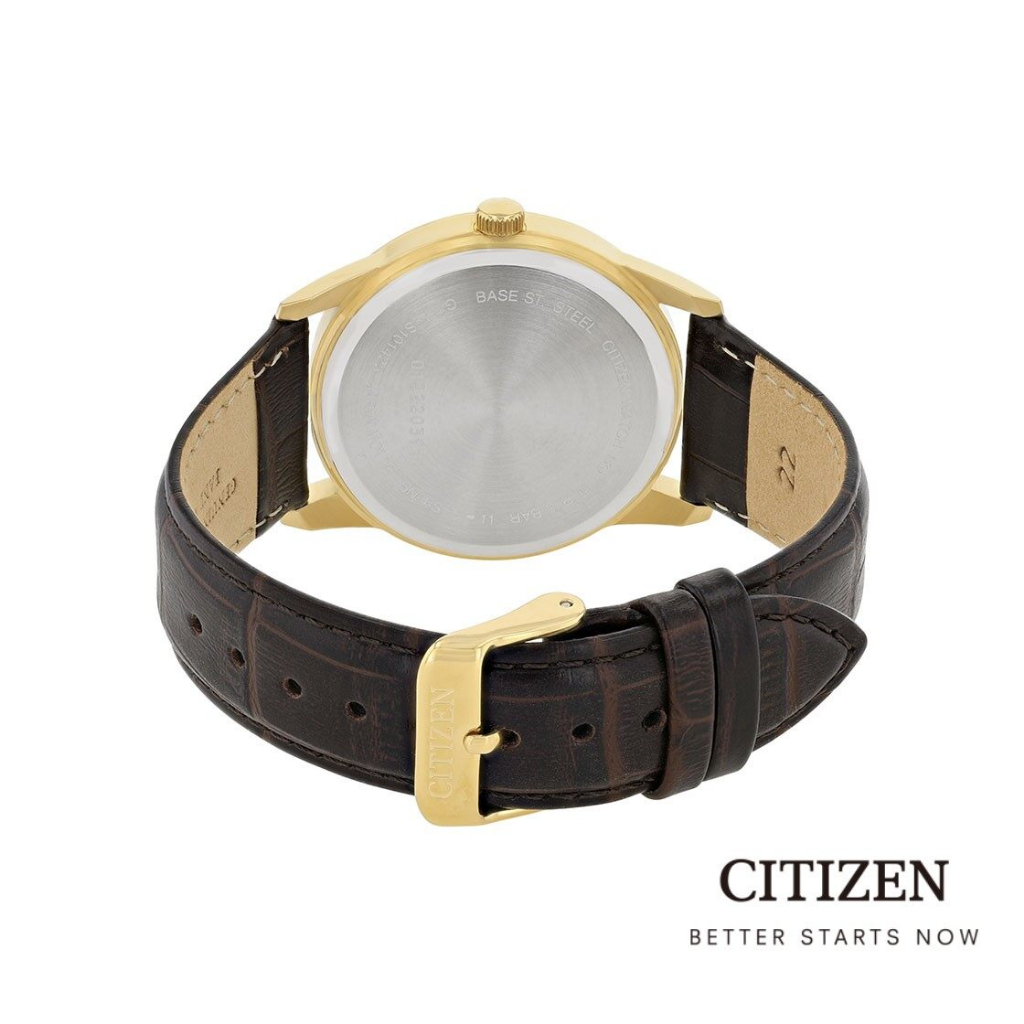 citizen-bi5002-14a-leather-mens-watch-quartz-นาฬิกาผู้ชายระบบถ่าน