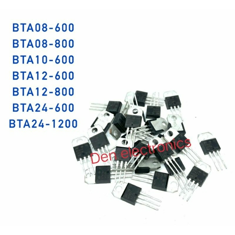 BTA08-600B BTA08-800B BTA10-600B BTA12-600B BTA12-800B BTA24-800 BTA24 ...