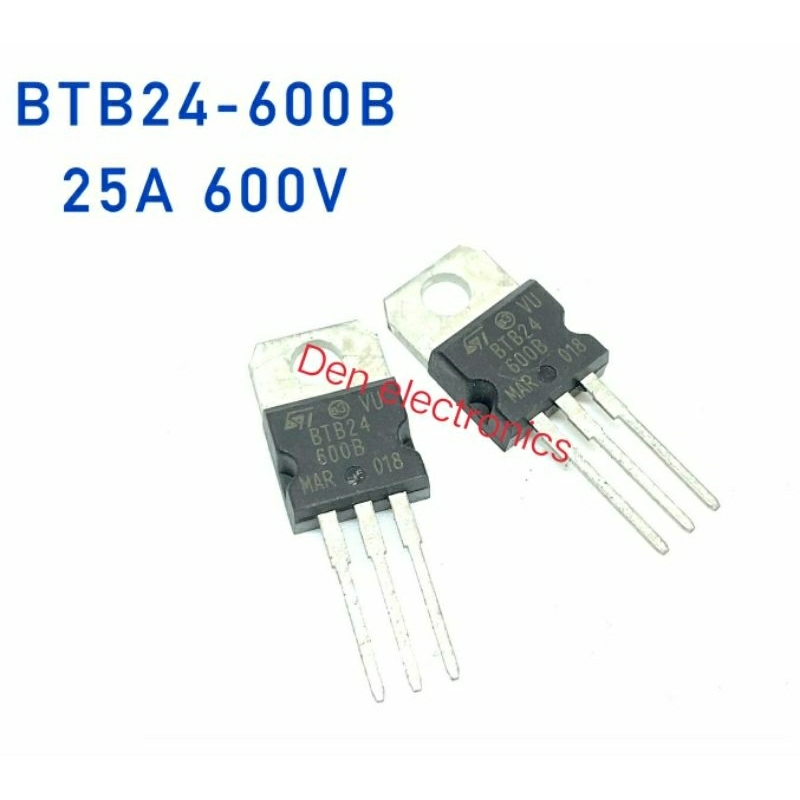 btb24-600b-ทรานซิสเตอร์-scr-25a600v-to220-สินค้าพร้อมส่ง-ออกบิลได้-ราคาต่อ1ตัว