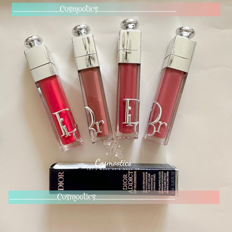 ป้ายไทย-ฟรี-ห่อของขวัญ-ลิปสติก-dior-addict-lip-maximizer-plumping-gloss