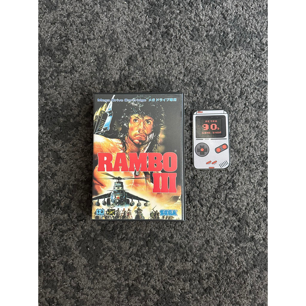 RAMBO III SEGA MEGADRIVE (MD) NTSC-JAPAN (SANS NOTICE - WITHOUT MANUAL