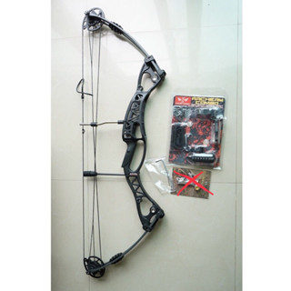 **พร้อมส่ง** [Ambidextrous]  JUNXING M106 ธนู Compound Bow   [Draw Weight Adjustable:40-60lbs]