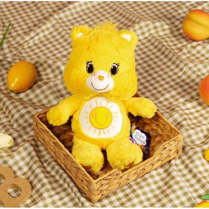 care-bears-ตุ๊กตาหมีแคร์แบร์-funshine-bear-ลิขสิทธิ์แท้100