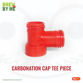 Carbonation Cap Tee Piece ข้อต่อสามทาง สำหรับต่อ Carbonation Cap #homebrew #ทำเบียร์