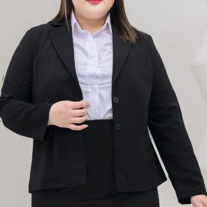 Black Womens Work Suits สูทหญิงดำผ้าsupernanoนิ่มยืดสบายพร้อมส่ง