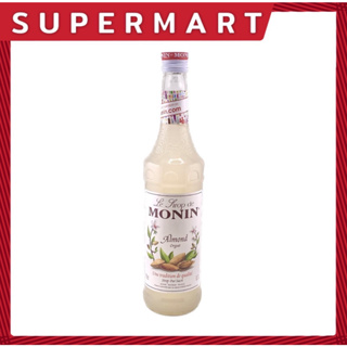 SUPERMART Monin Almond Syrup 700 ml. น้ำเชื่อมกลิ่นอัลมอนด์ ตราโมนิน 700 มล. #1108062