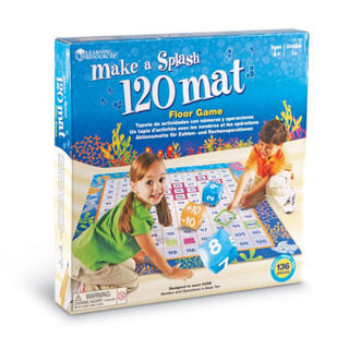 Make a Splash 120 Mat Floor Game ชุดเกมแผ่นปูพื้น 120 Brand แท้ 🇺🇸💯Learning Resources