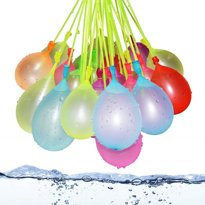ahhyahhshop-ลูกโป่งน้ำ-water-balloon-happy-baby-ถูกที่สุด-พร้อมส่ง-ลูกโป่งน้ำ-magic-ballons-37ลูก-ลูกโป่งคละสี-เล่นได้