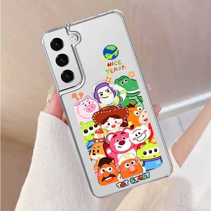 เคสโทรศัพท์มือถือ-tpu-เคสใส-กันกระแทก-ลายการ์ตูน-สําหรับ-samsung-a10-a10s-s20-s21-plus-ultra-s20ef-s21fe-s10lite