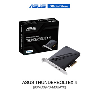 ASUS THUNDERBOLTEX 4 (90MC09P0-M0UAY0), ThunderboltEX 4 expansion card, dual Thunderbolt™ 4 (USB‑C®) ports, DisplayPort™ 1.4, PCIe® 3.0 x4 interface