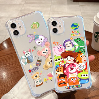 เคสซิลิโคน เคสโทรสัพท์ลายการ์ตูนน่ารักๆ สำหรับ OPPO A57 5G A96 4G A3S A78 A58 A74 5g Reno7z Reno7 pro Reno8z เคสใส