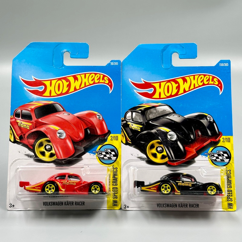 Hotwheels | Volkswagen Kafer Racer MOMO (คู่) สเกล 1:64 | Shopee Thailand