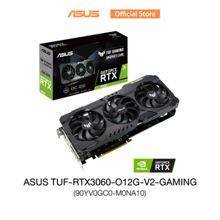 ASUS TUF-RTX3060-O12G-V2-GAMING (90YV0GC0-M0NA10), VGA card, GeForce RTX 3060 V2 OC Edition 12GB GDDR6 buffed-up design with chart-topping thermal performance.