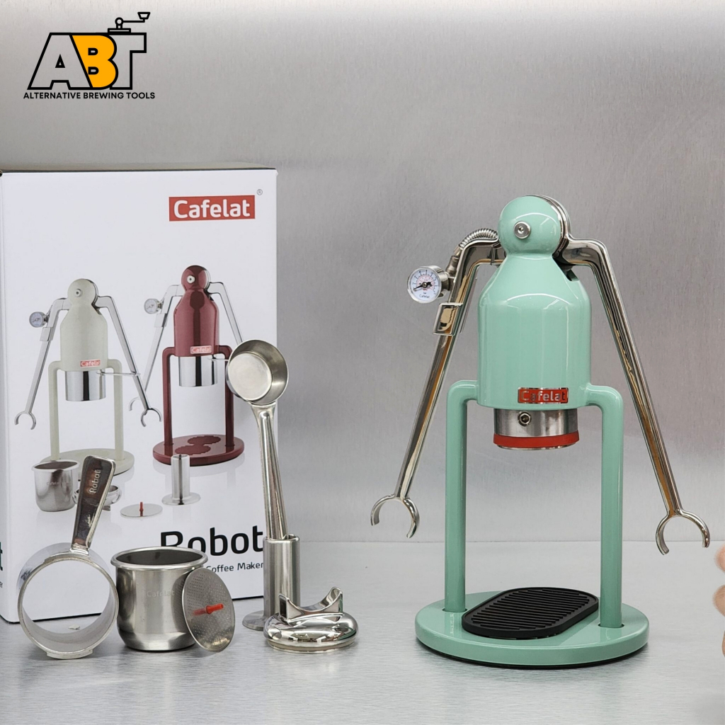 **พร้อมส่ง ROBOT Manual Espresso รับประกัน 5 ปี เครื่องสกัดกาแฟเอสเปรส