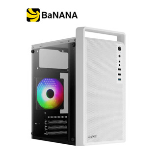 เคสคอมพิวเตอร์ AeroCool Computer Case Mini Tower Case CS-109 White by Banana IT