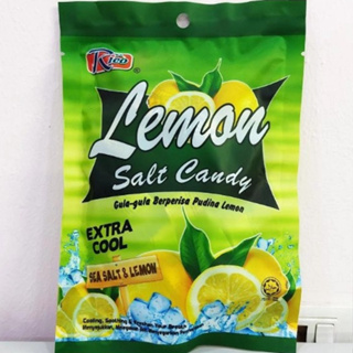 10 Packs Rico Lemon Salt Candy (Gula-Gula Berperisa Pudina Lemon) 100G