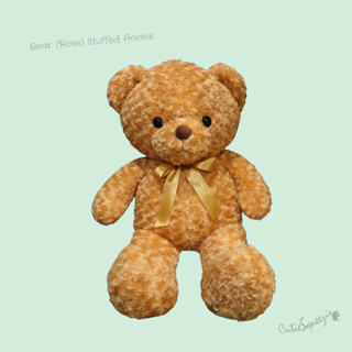 ตุ๊กตาหมีโรส ผ้ากุหลาบ แบบพิเศษ ไซร์ L Bear (Rose) Stuffed Animal