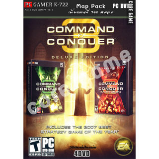 Command and Conquer 3 Tiberium Wars Complete Collection (แผ่นที่ใหม่ 760 Map) แผ่นเกมส์ เกมส์คอมพิวเตอร์  PC โน๊ตบุ๊ค